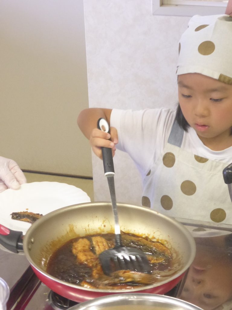 2019年 夏休み『親子お魚料理教室』